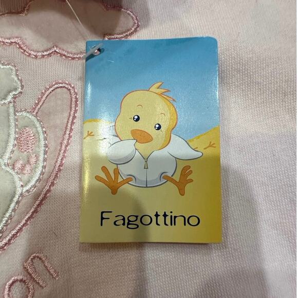 NWT Italian Kids Bear Moon sweatshirt- ilfagottino- 6-9M - Picture 7 of 15